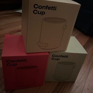 Confetti Cup Mugs set of 3